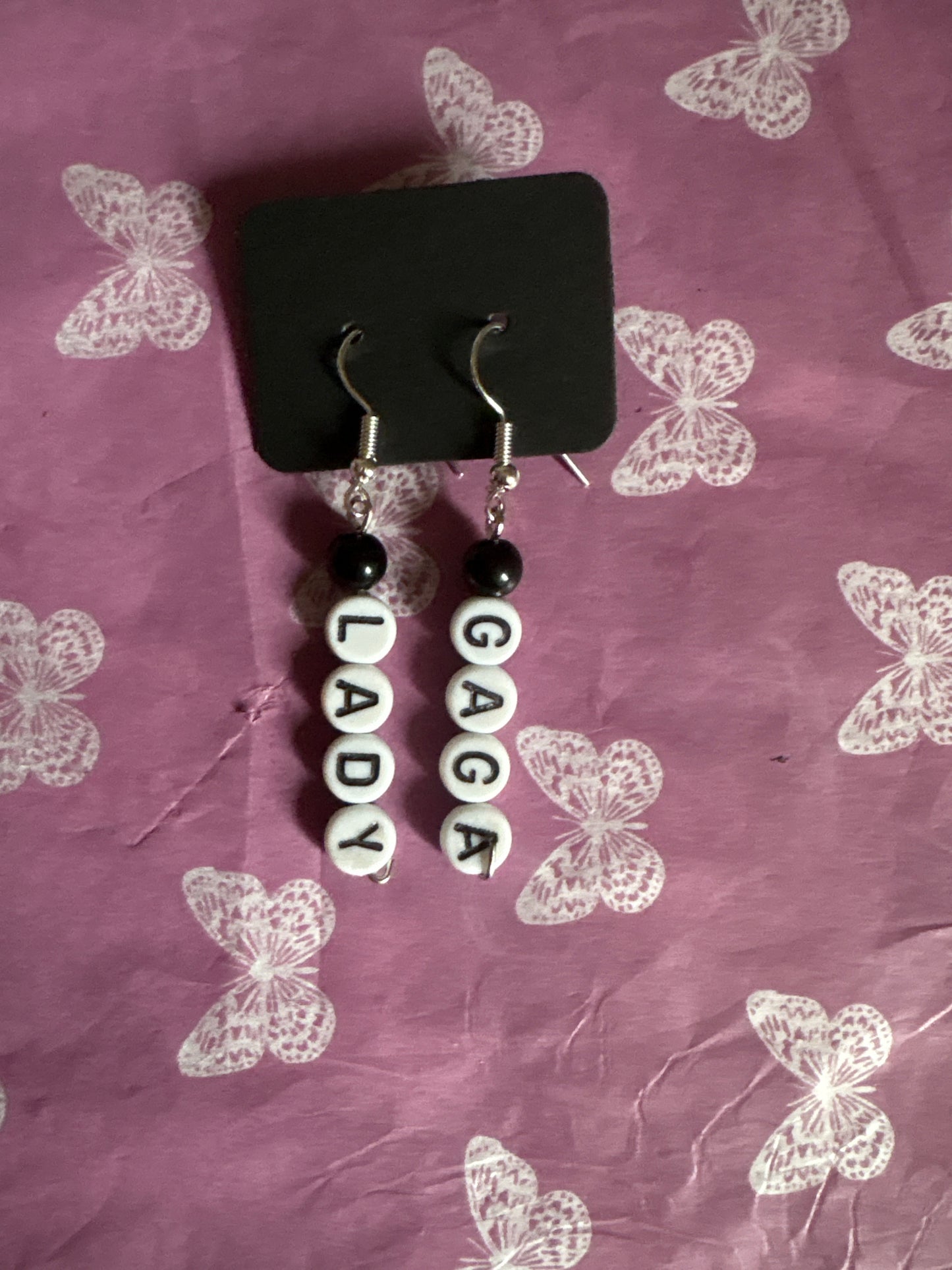 Lady gaga inspired earrings