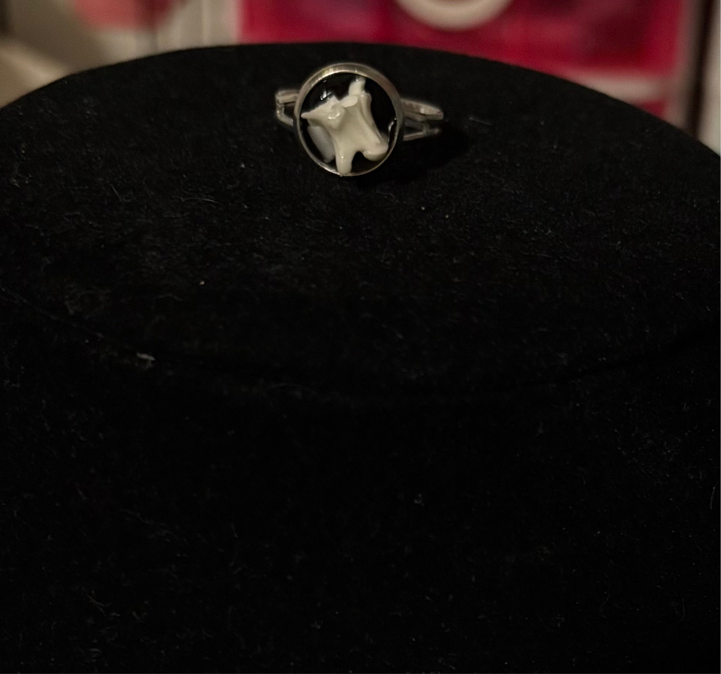 Real snake vertebrae ring 💍