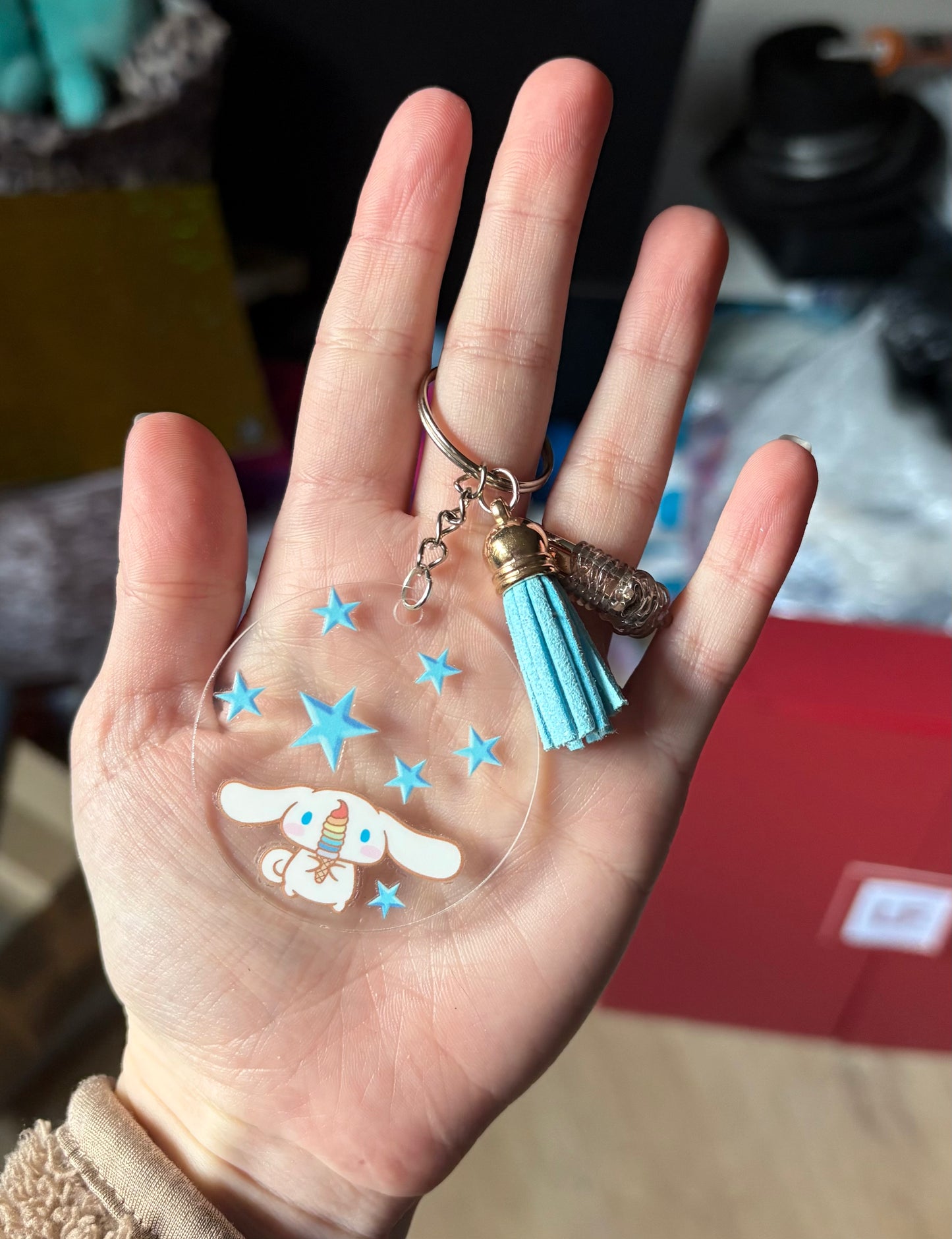 Cinnamoroll keychain