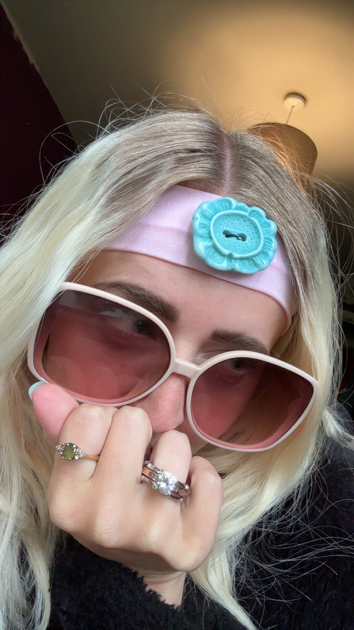 Button head band