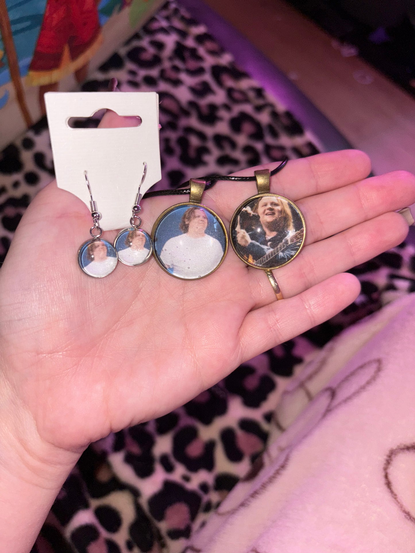 Lewis Capaldi earrings