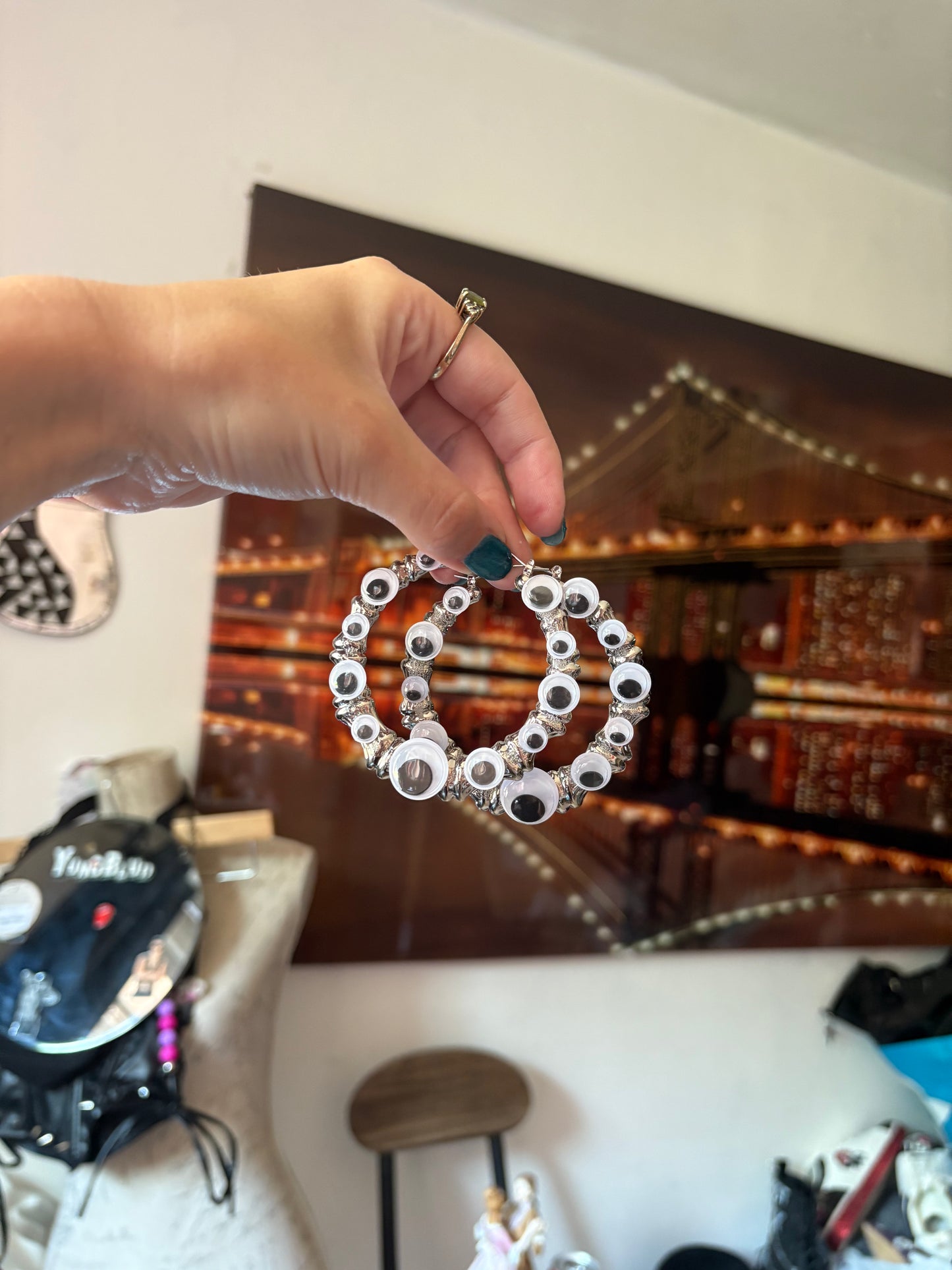 Googley eyes earrings