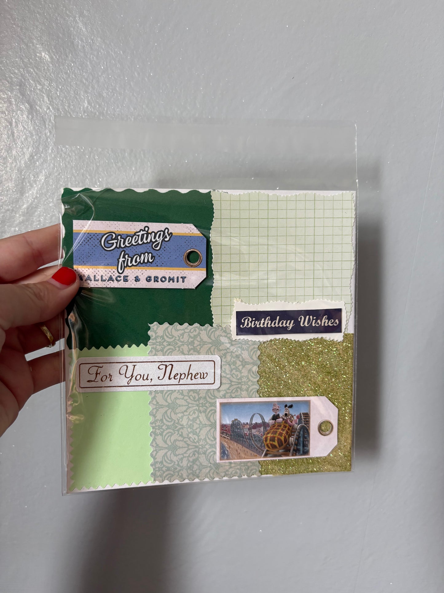 Wallace and Gromit card