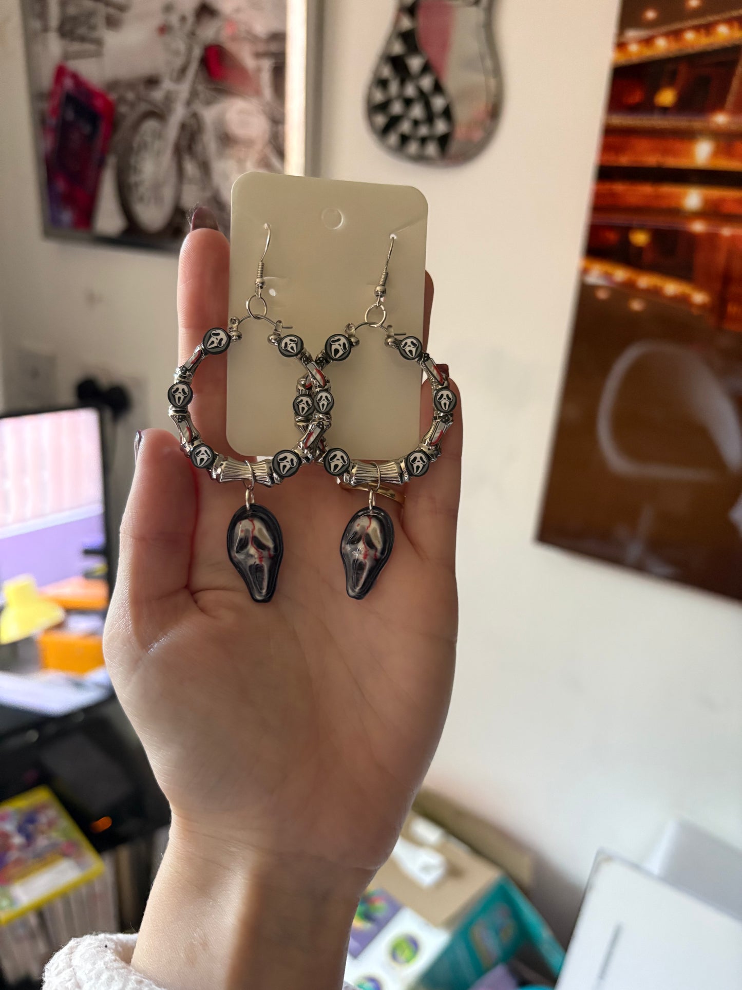 Ghost face junked hoops