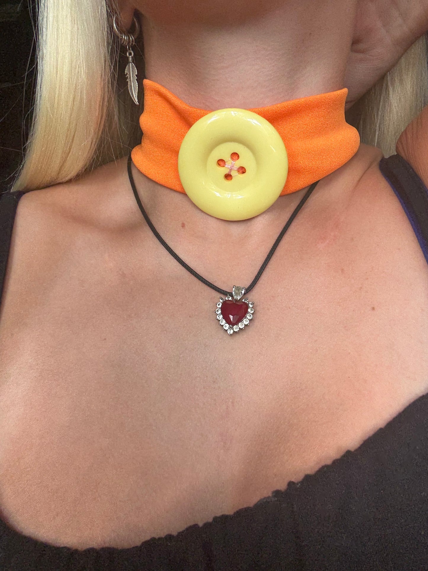 Button headband