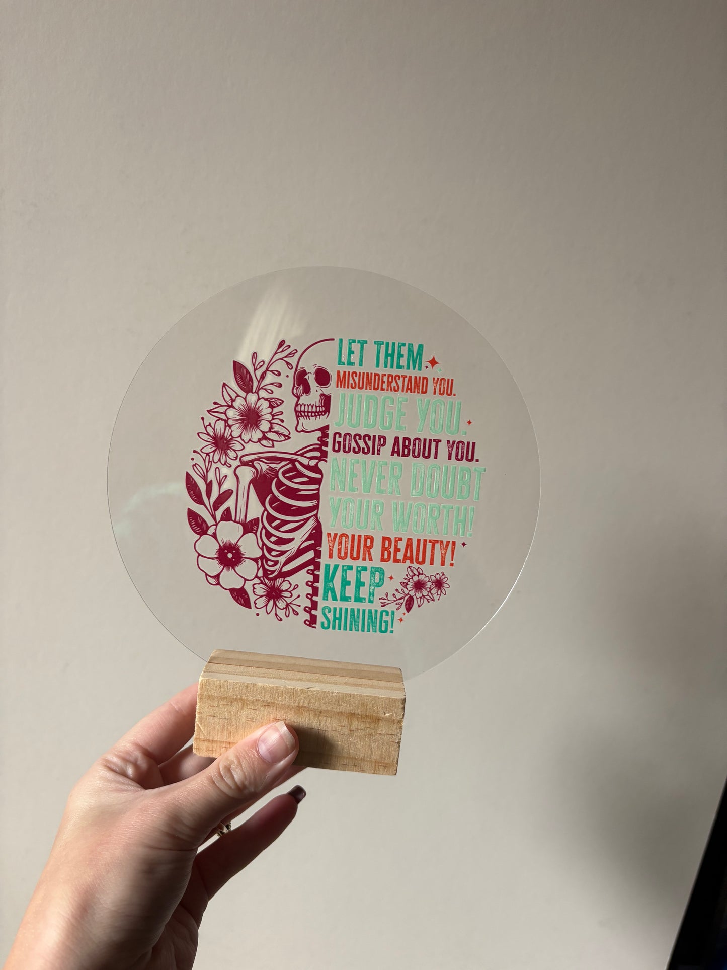 Mental health plaque