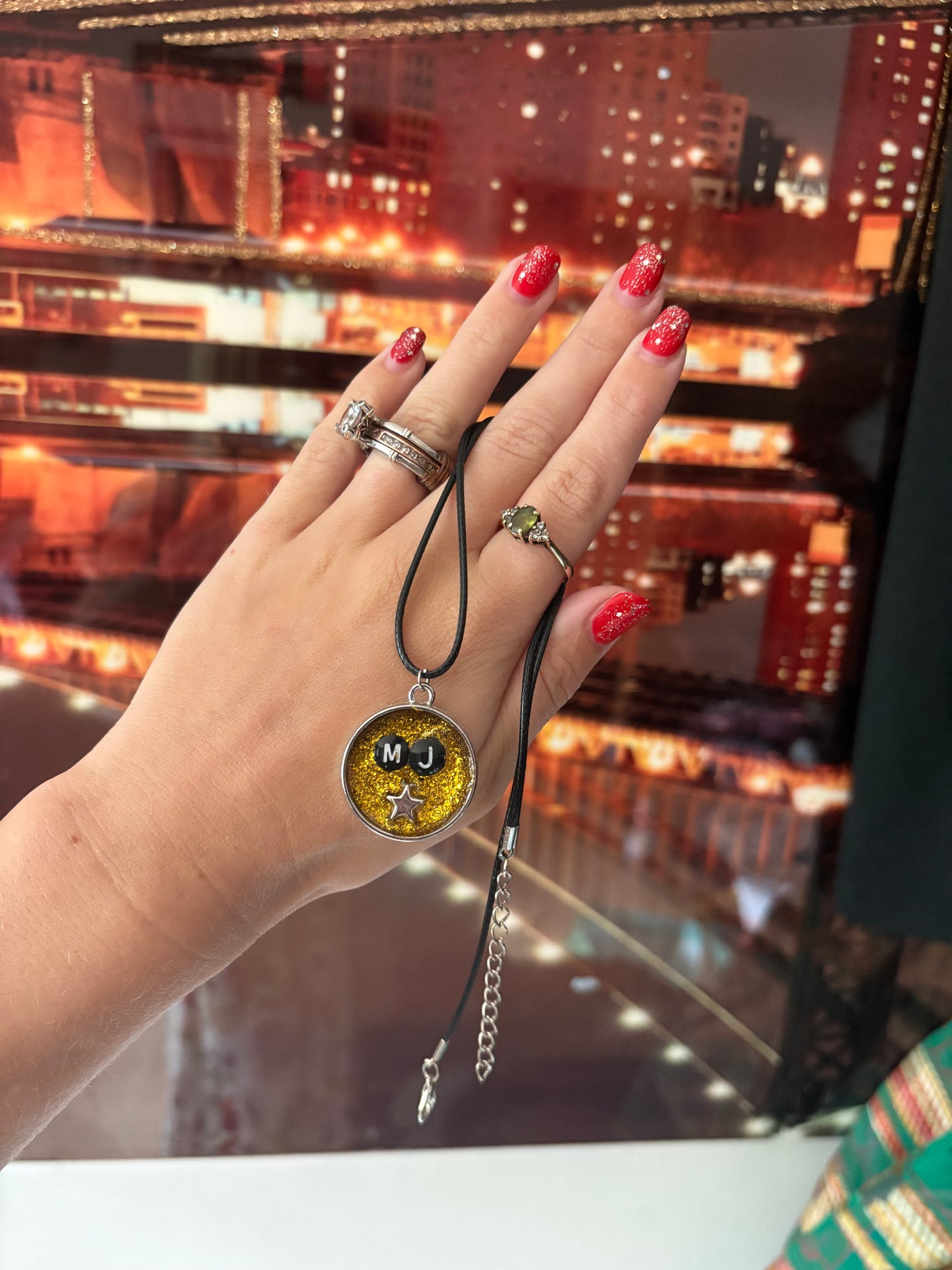 MJ necklace