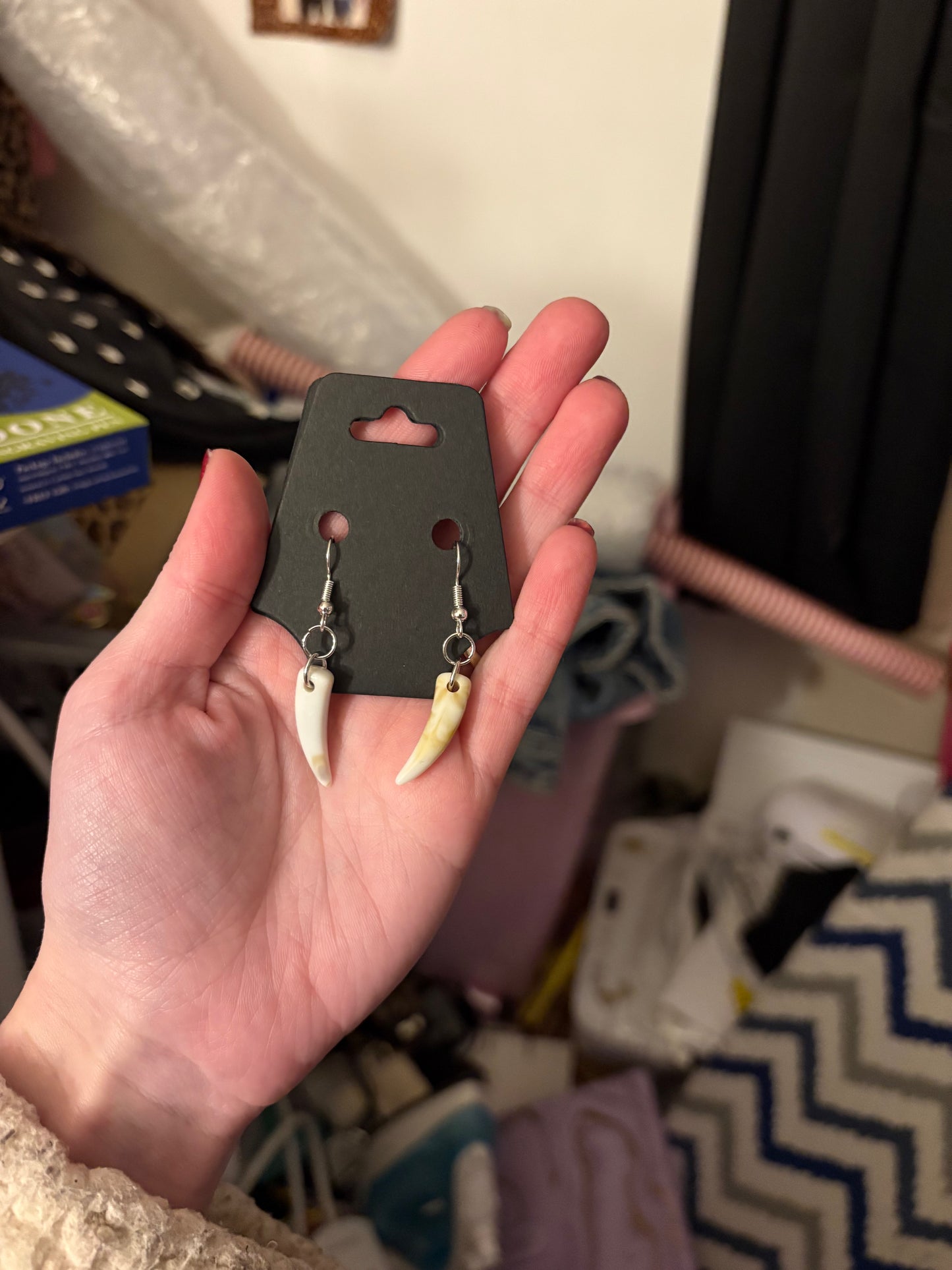 Teeth earrings