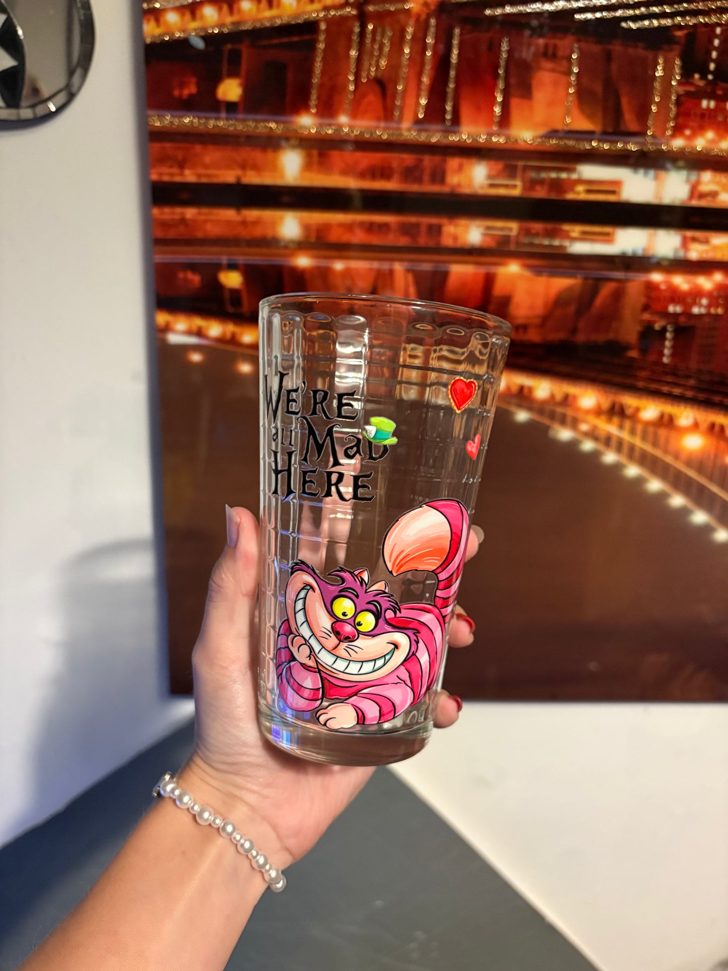 Cheshire Cat tumbler
