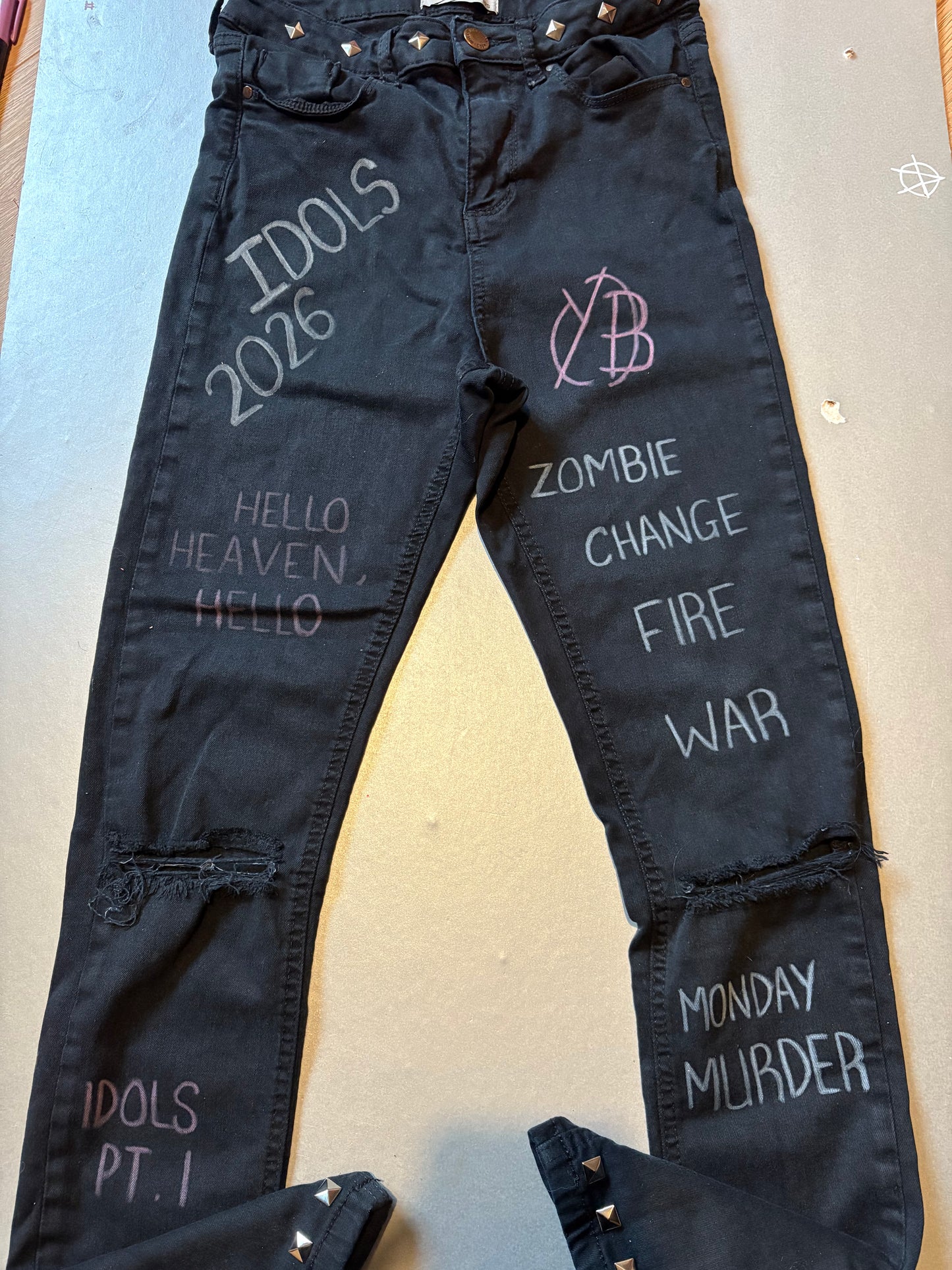 Yungblud jeans Uk 10 small