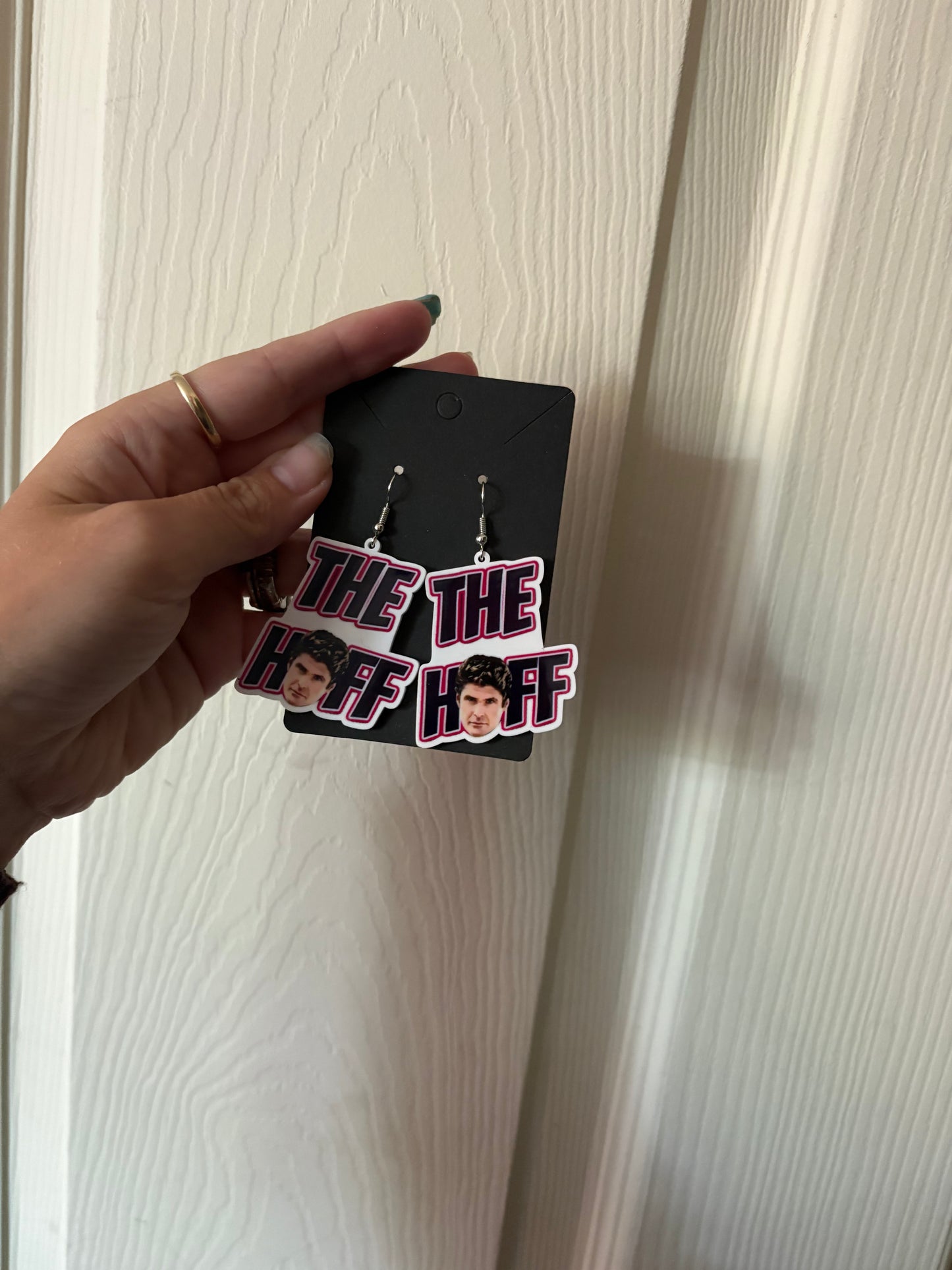 David hasselhoff earrings