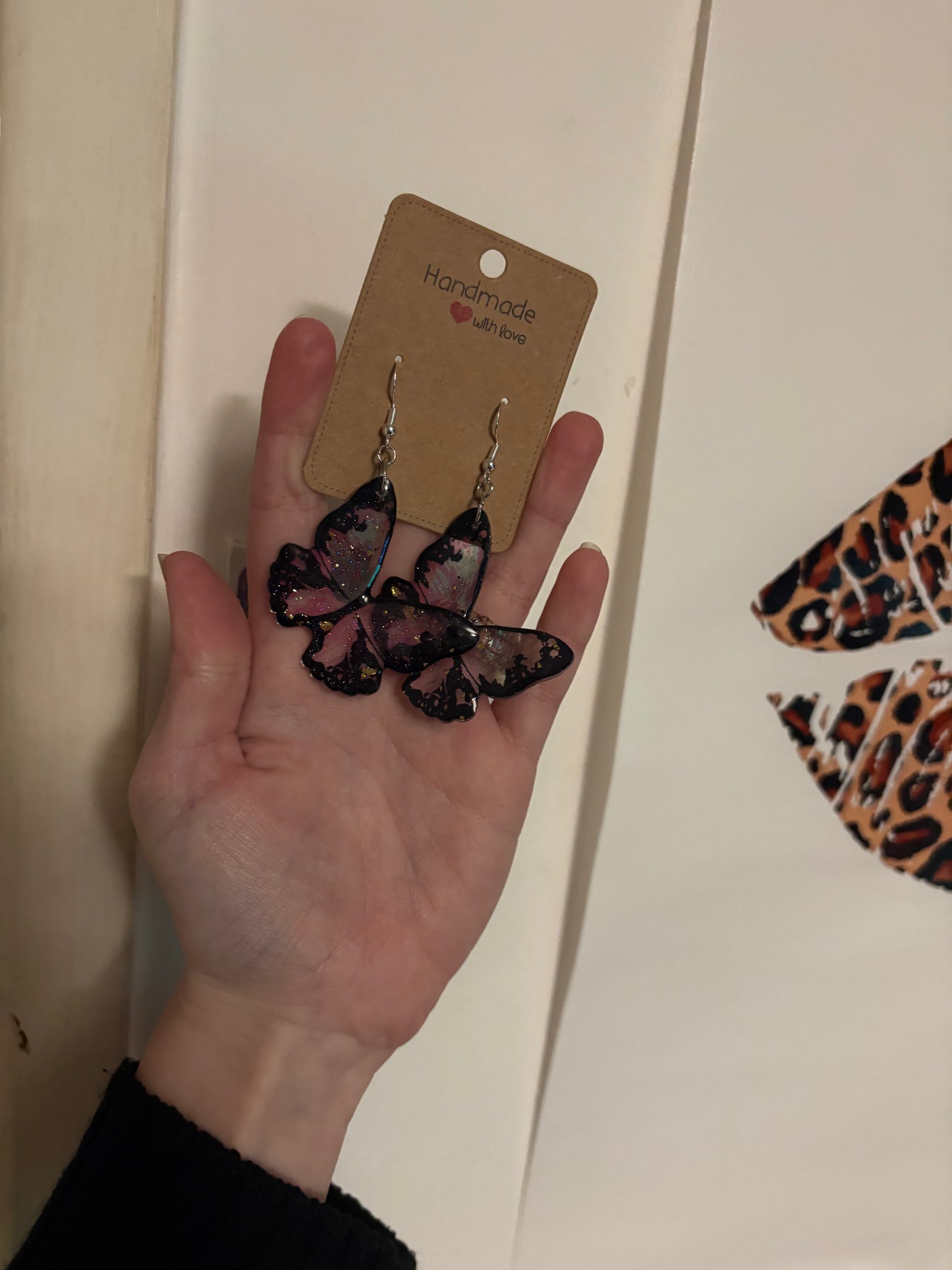 Butterfly earrings 🦋