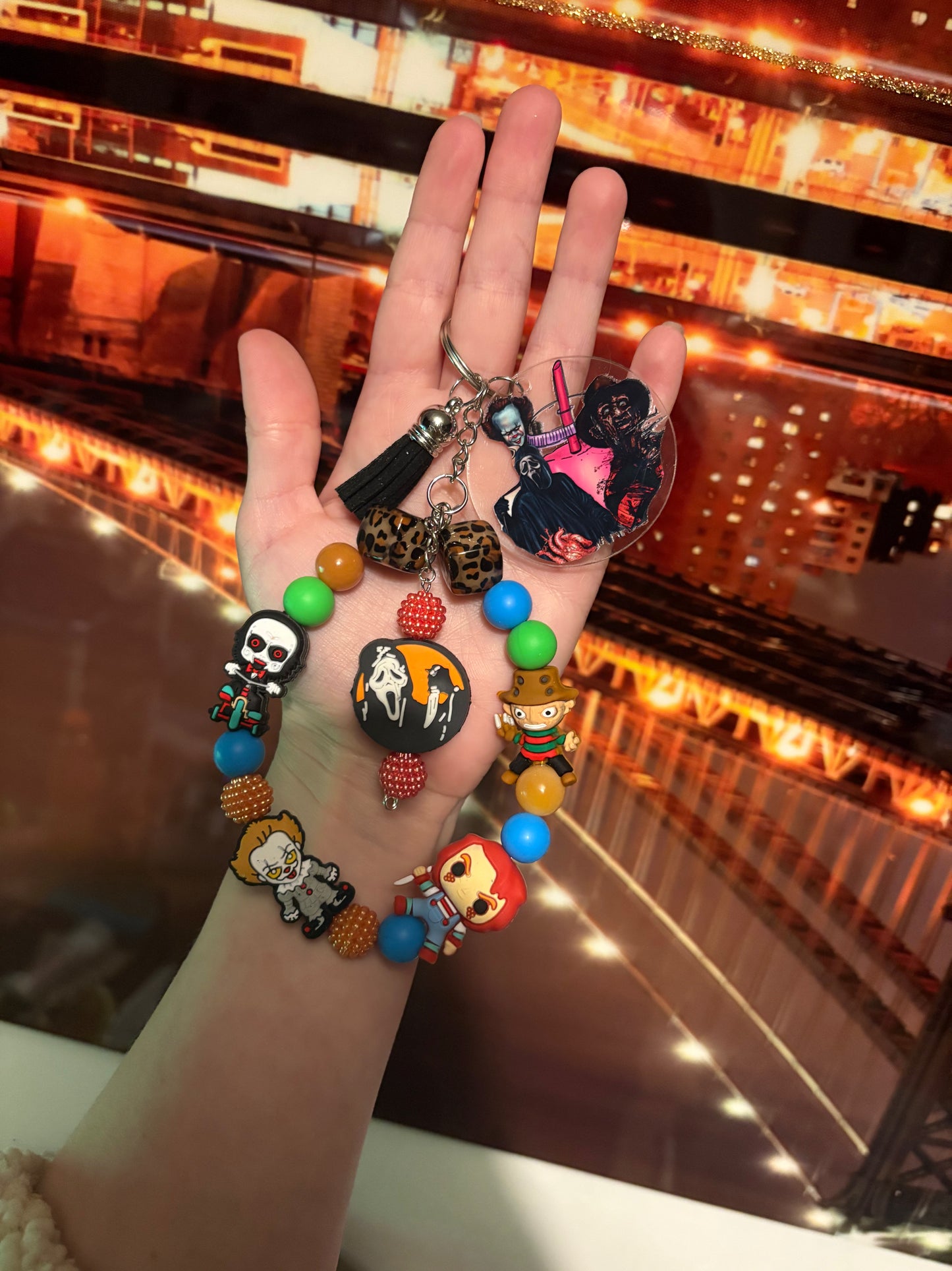Horror keychain