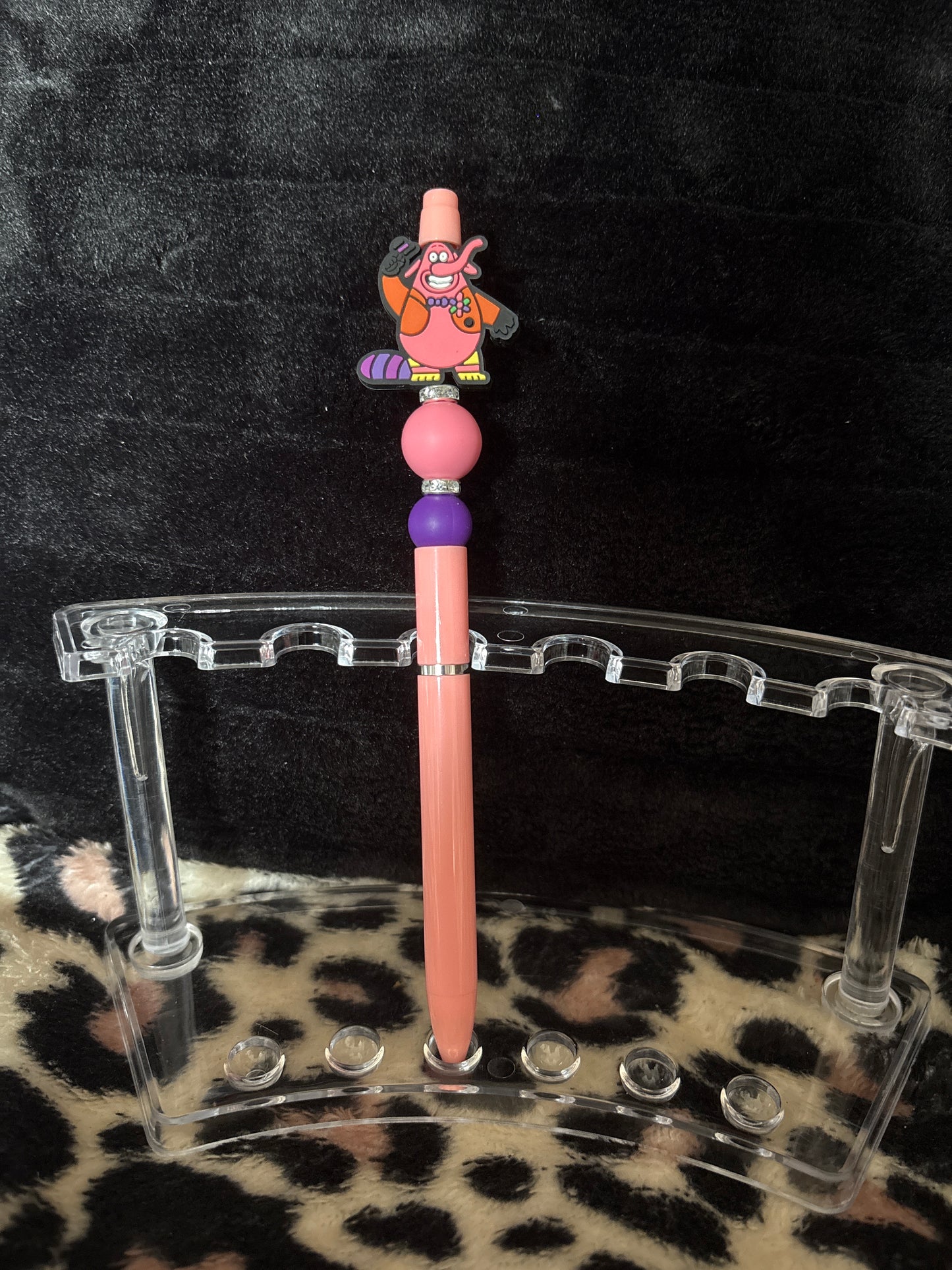 Inside out beaded pen
