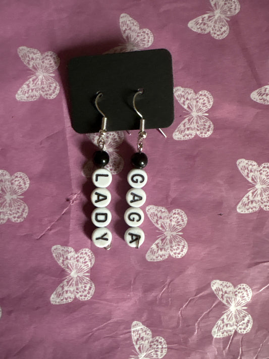 Lady gaga inspired earrings