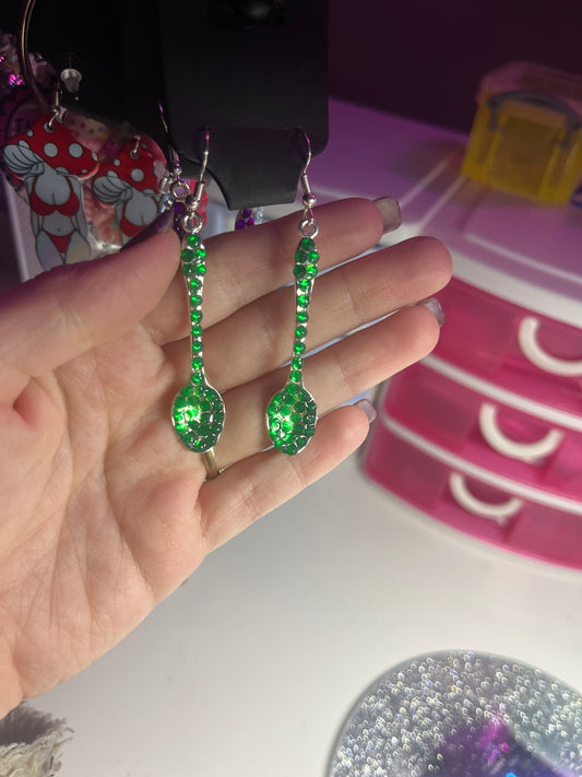 Spoon earrings