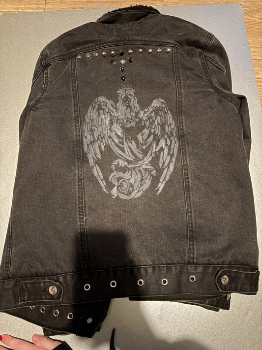 Customised Gothic jacket 🧥🖤