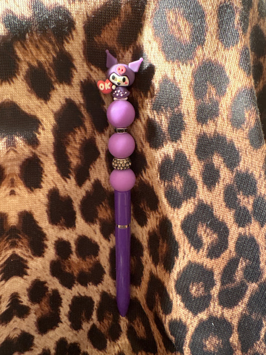 Purple kuromi pen
