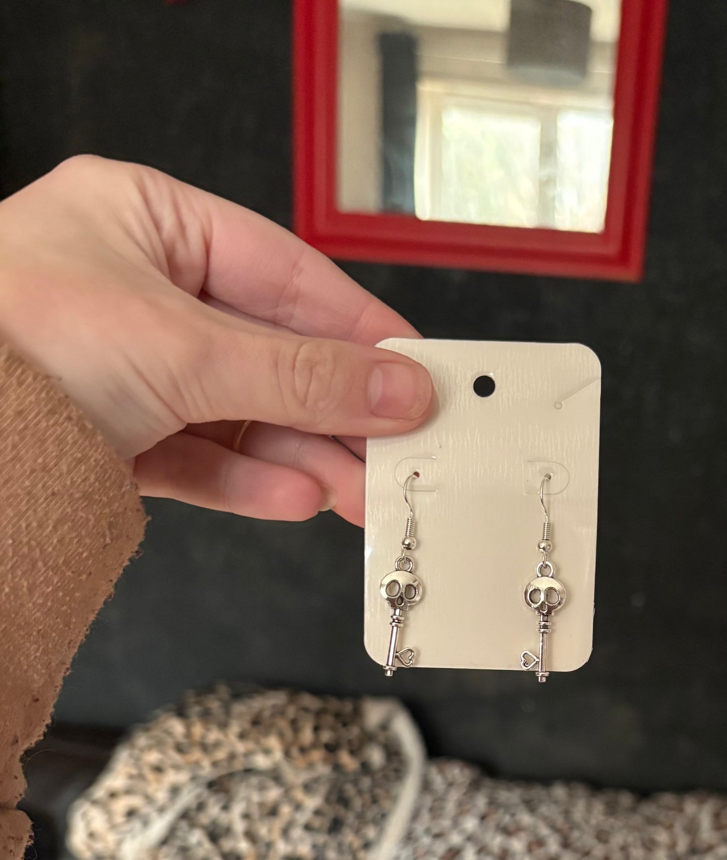Key earrings 🔑