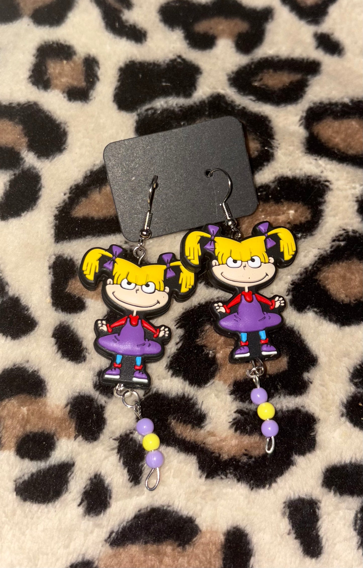 Angelica rugrats earrings