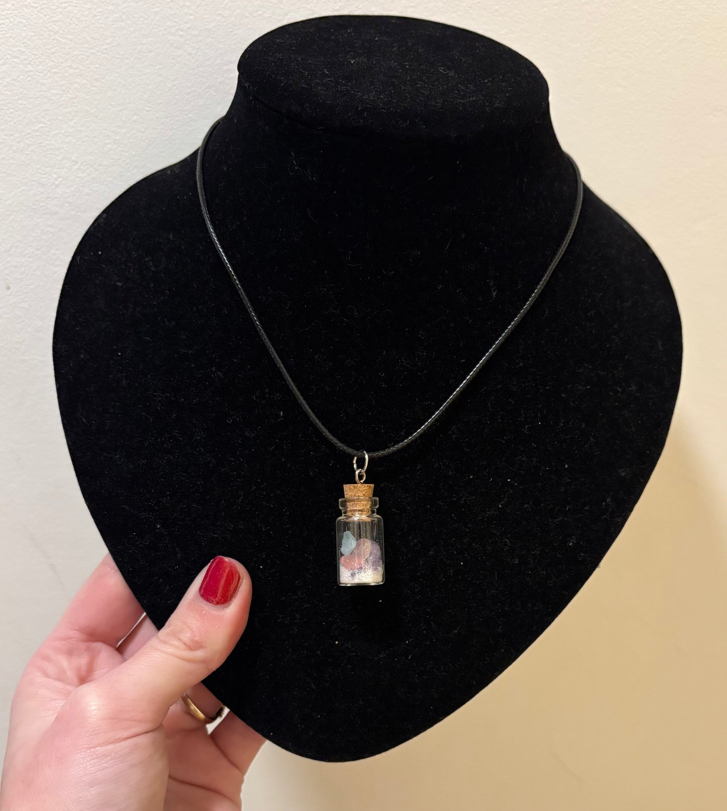 Crystal oddity necklace