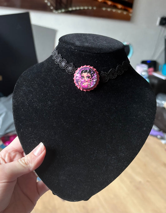 Betty boop choker