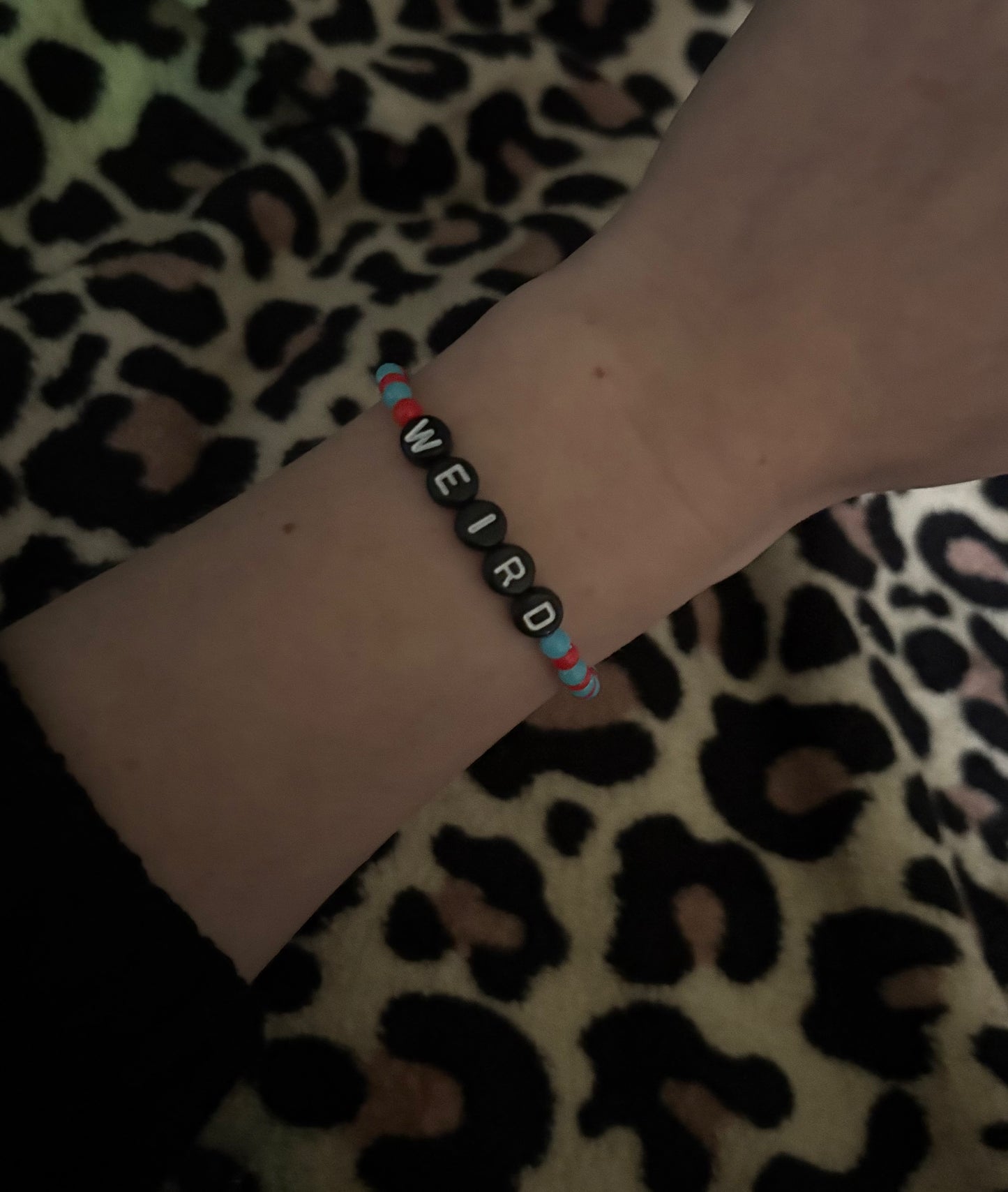 Custom beaded bracelet
