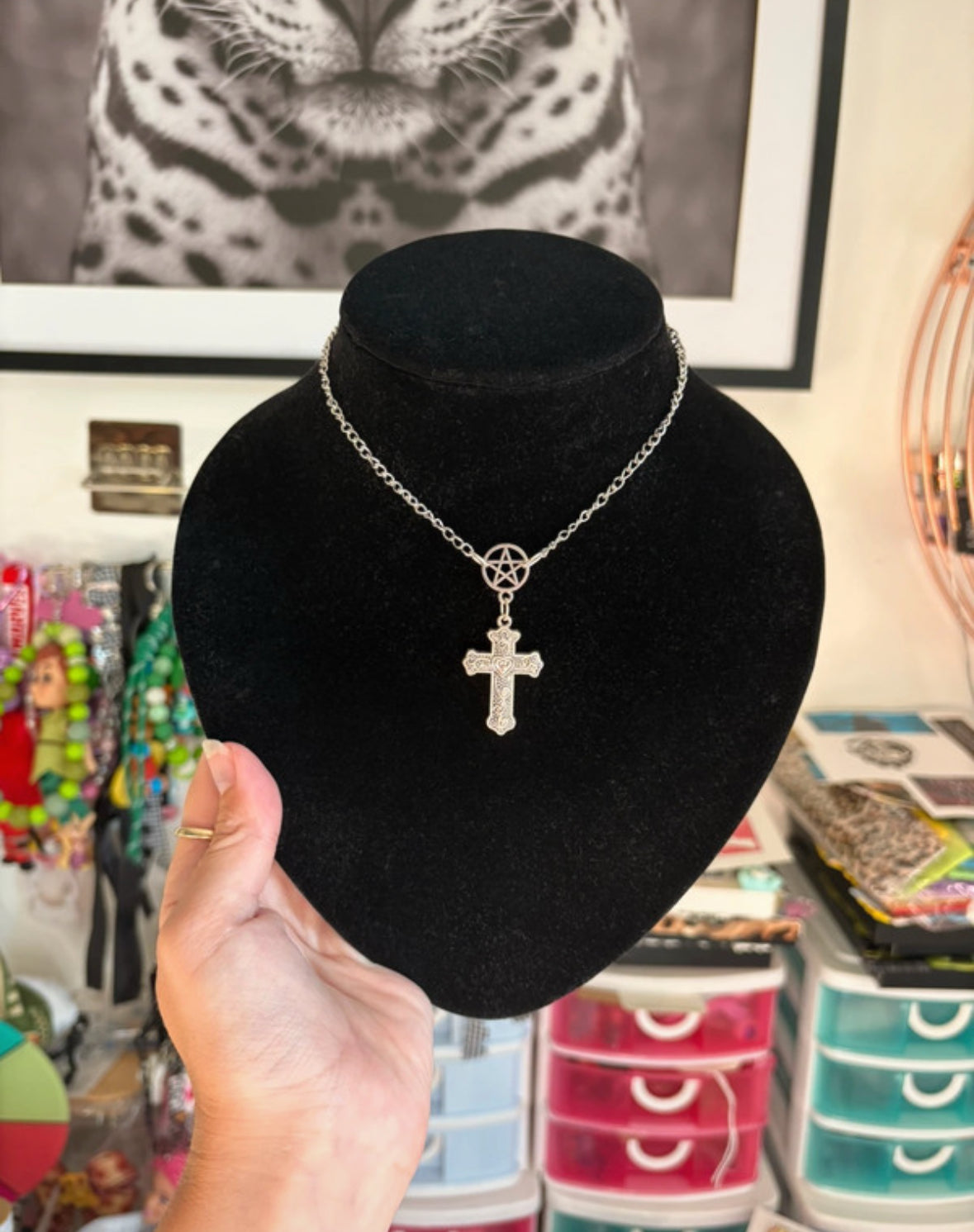 Gothic choker necklace