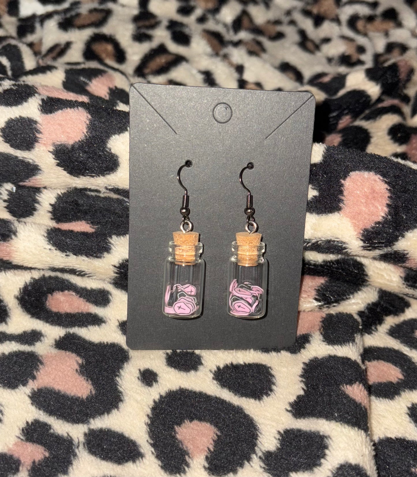 Gothic jar earrings