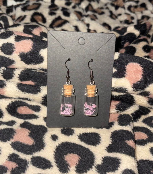 Gothic jar earrings