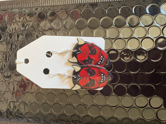Devils earrings