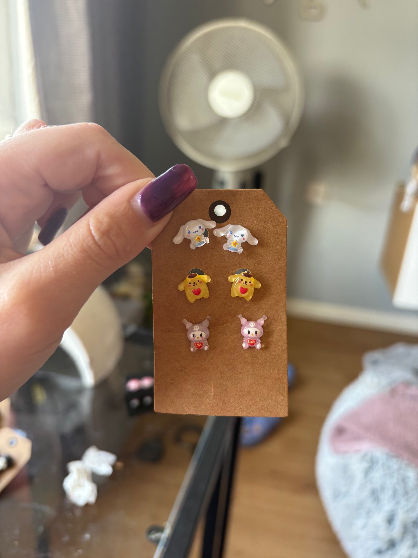 Sanrio studs