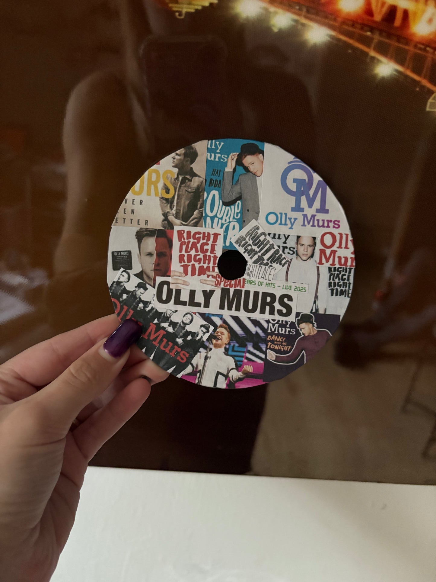 Olly murs cd decoration