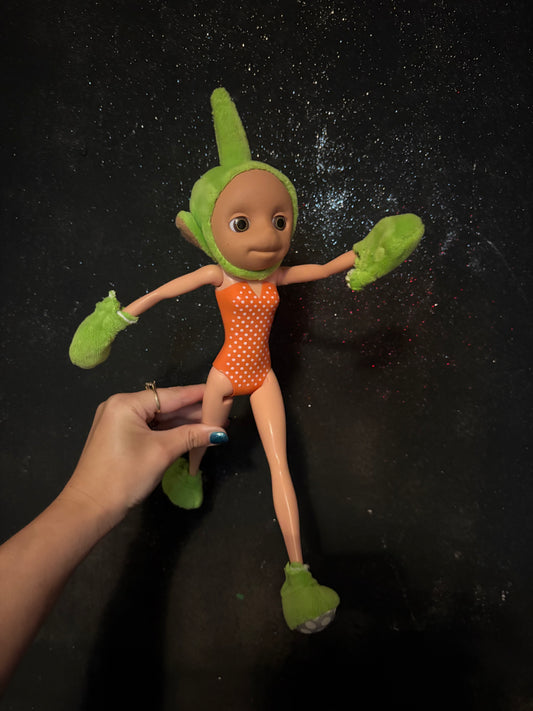 Teletubbie meets Barbie