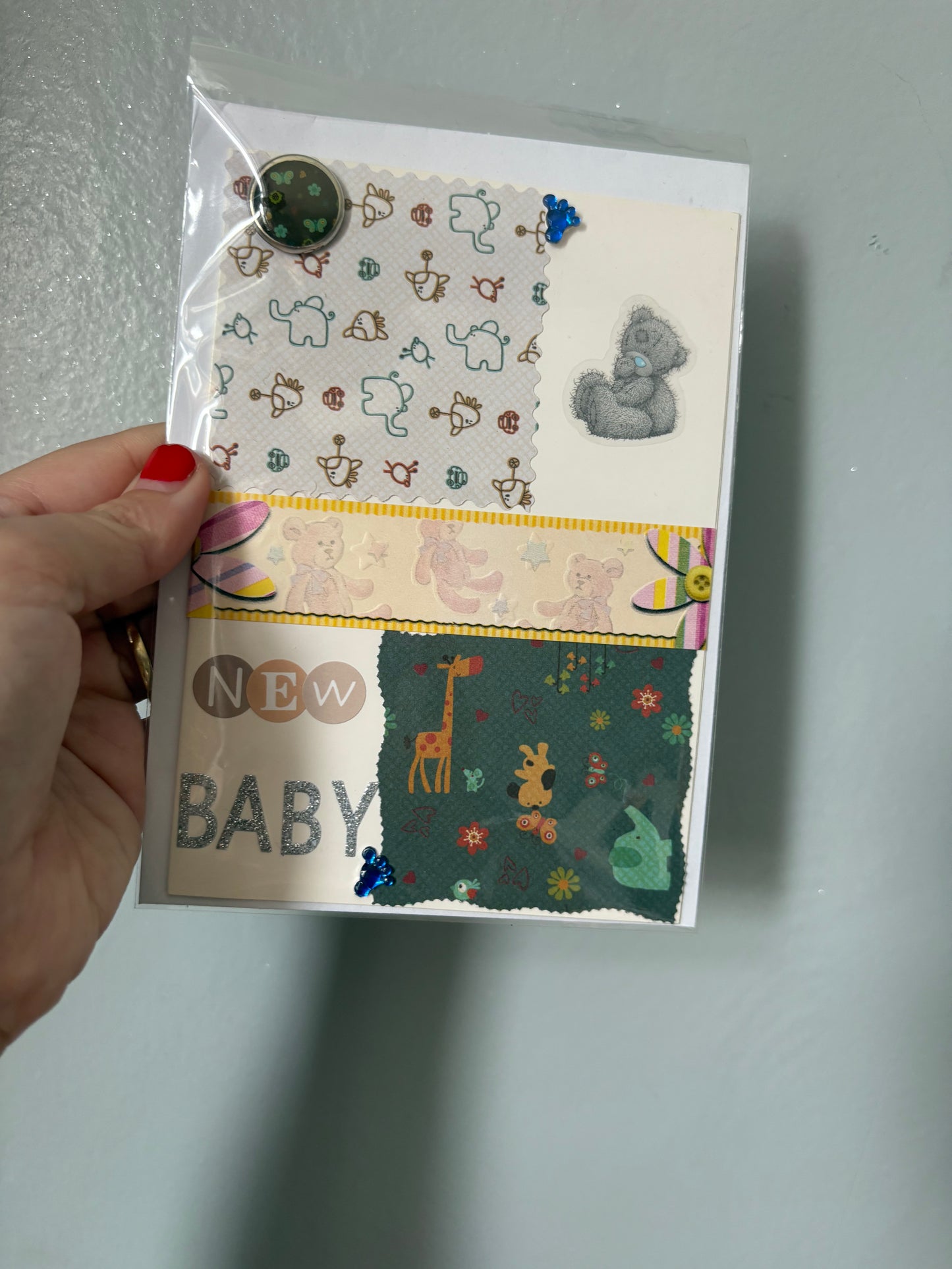 New baby card