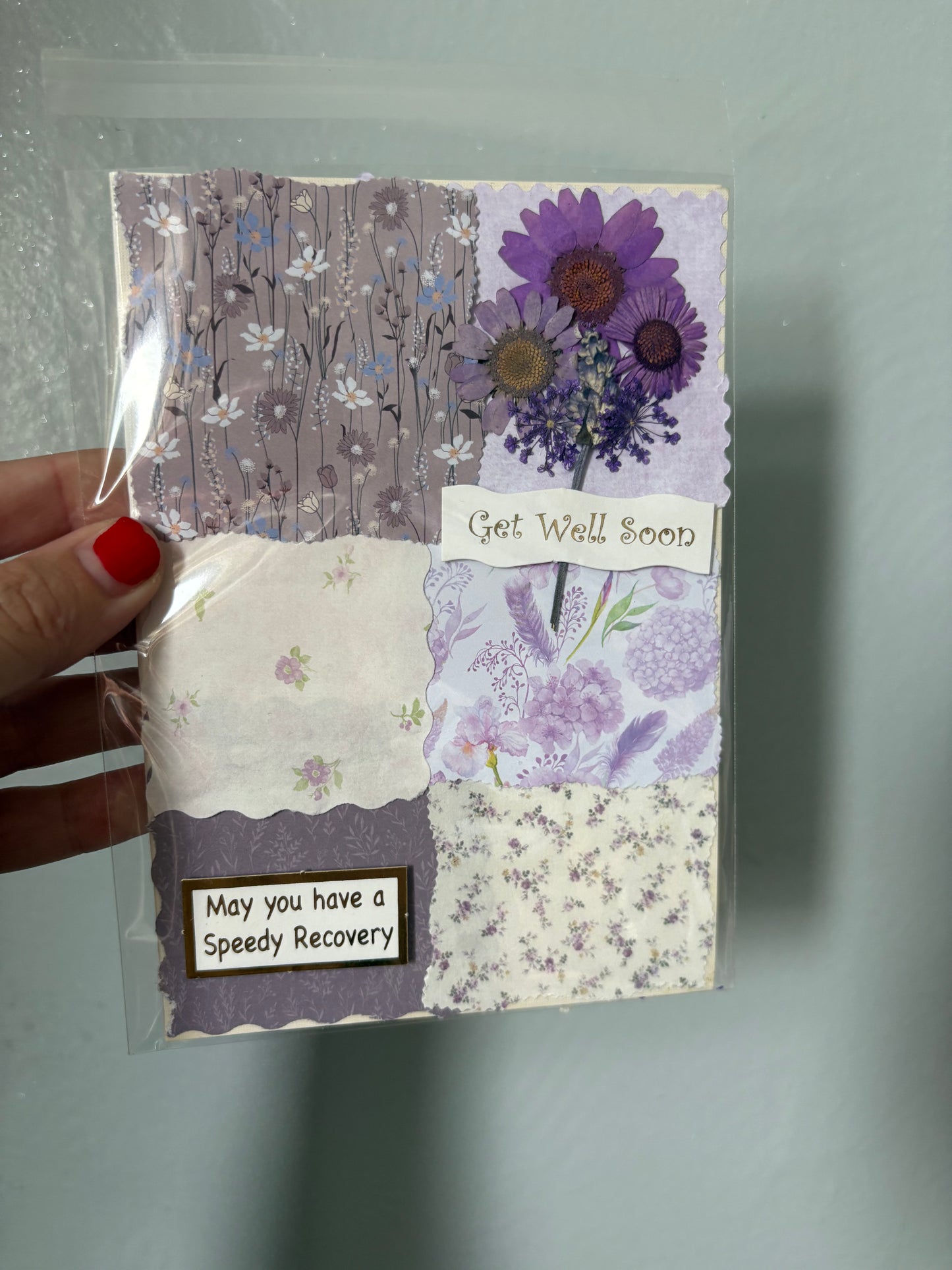 Get well soon ladies card