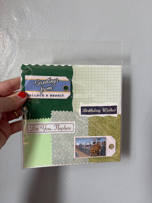 Wallace and Gromit card