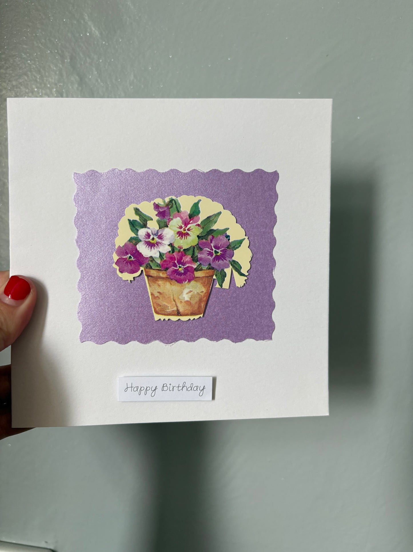 Ladies birthday card
