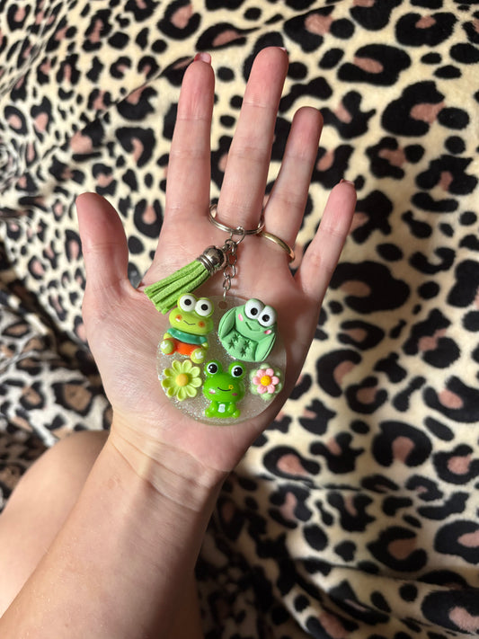Green keychain