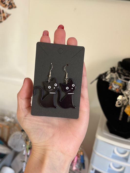 Cat earrings