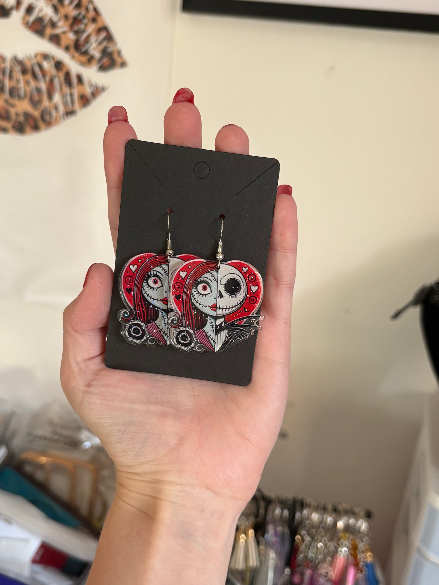 Nightmare before Christmas earrings