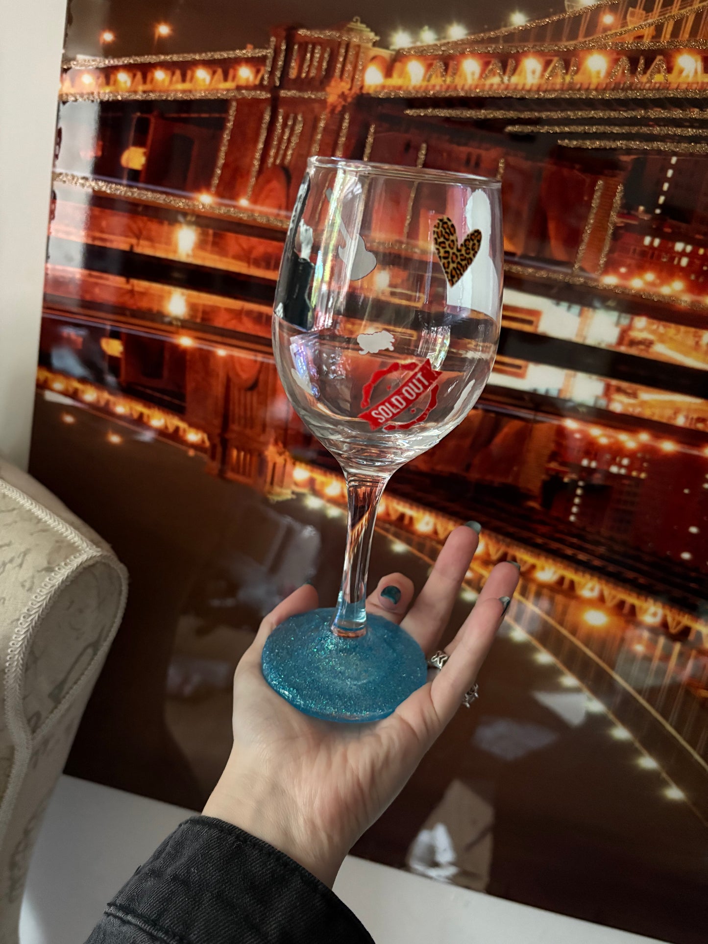 Yungblud wine glass