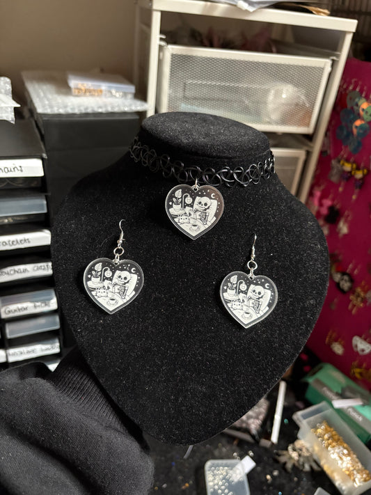Gothic skeleton set
