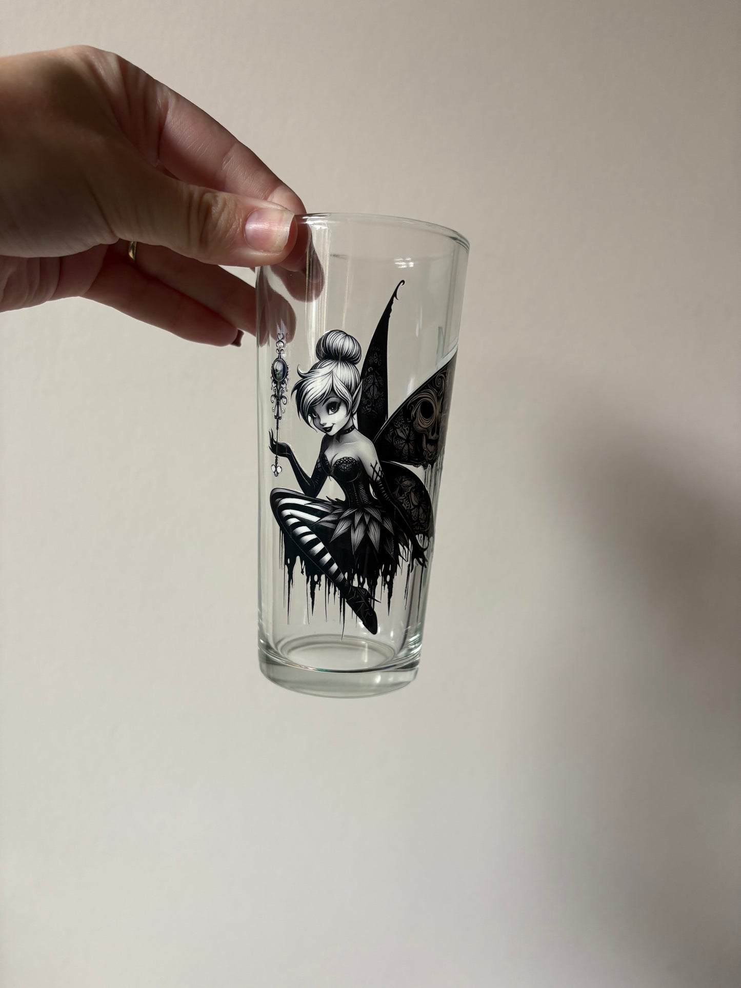 Gothic tinkerbell glass