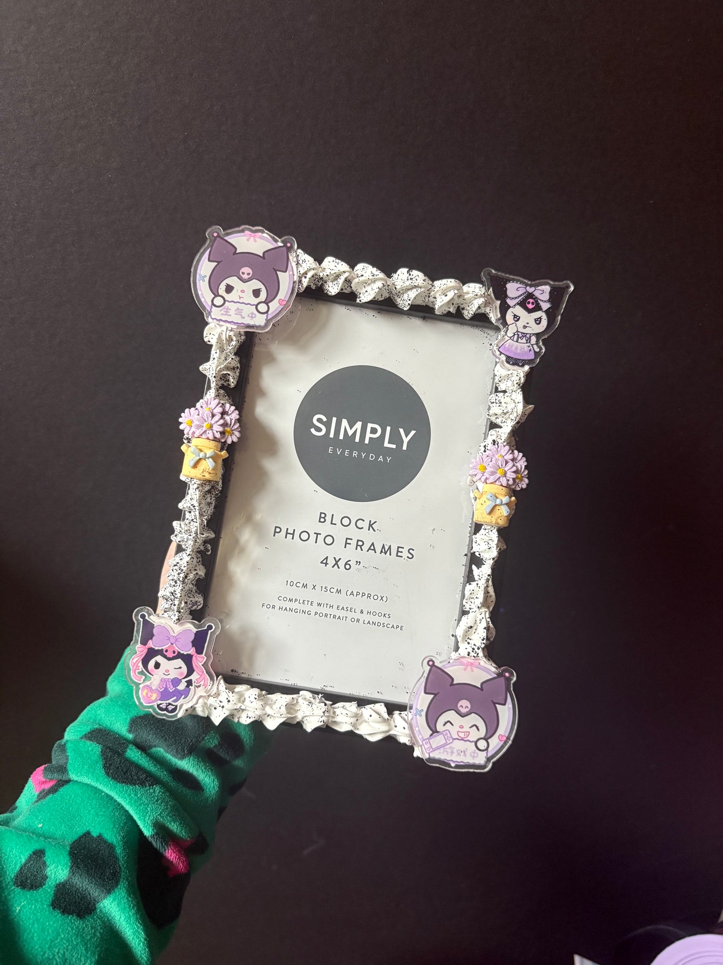 Kuromi photo frame