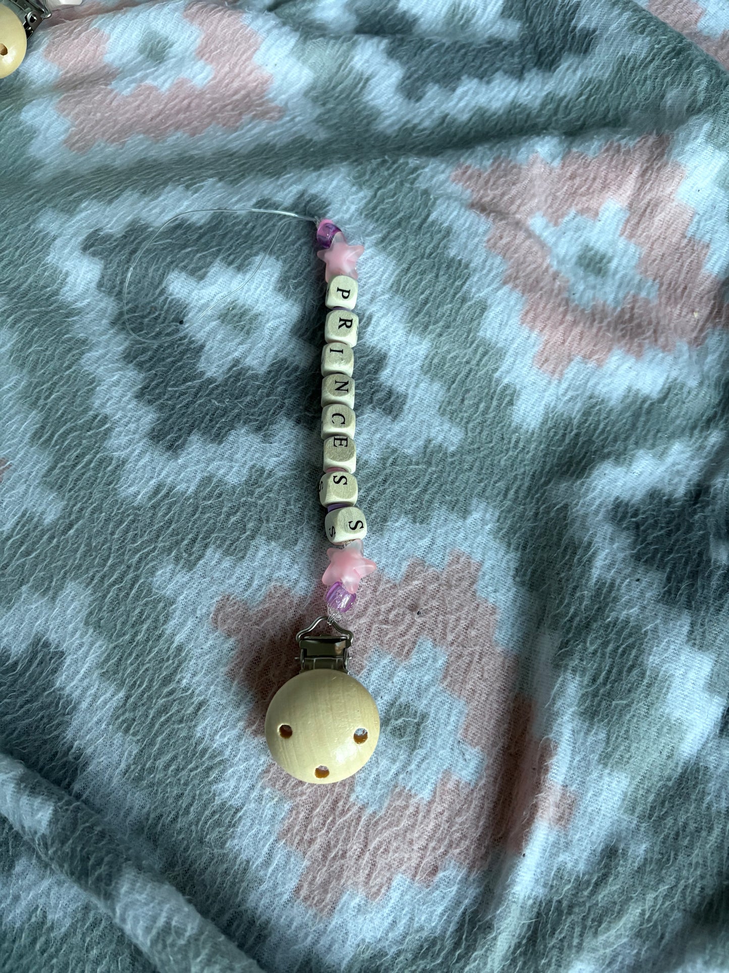 Princess dummy clip