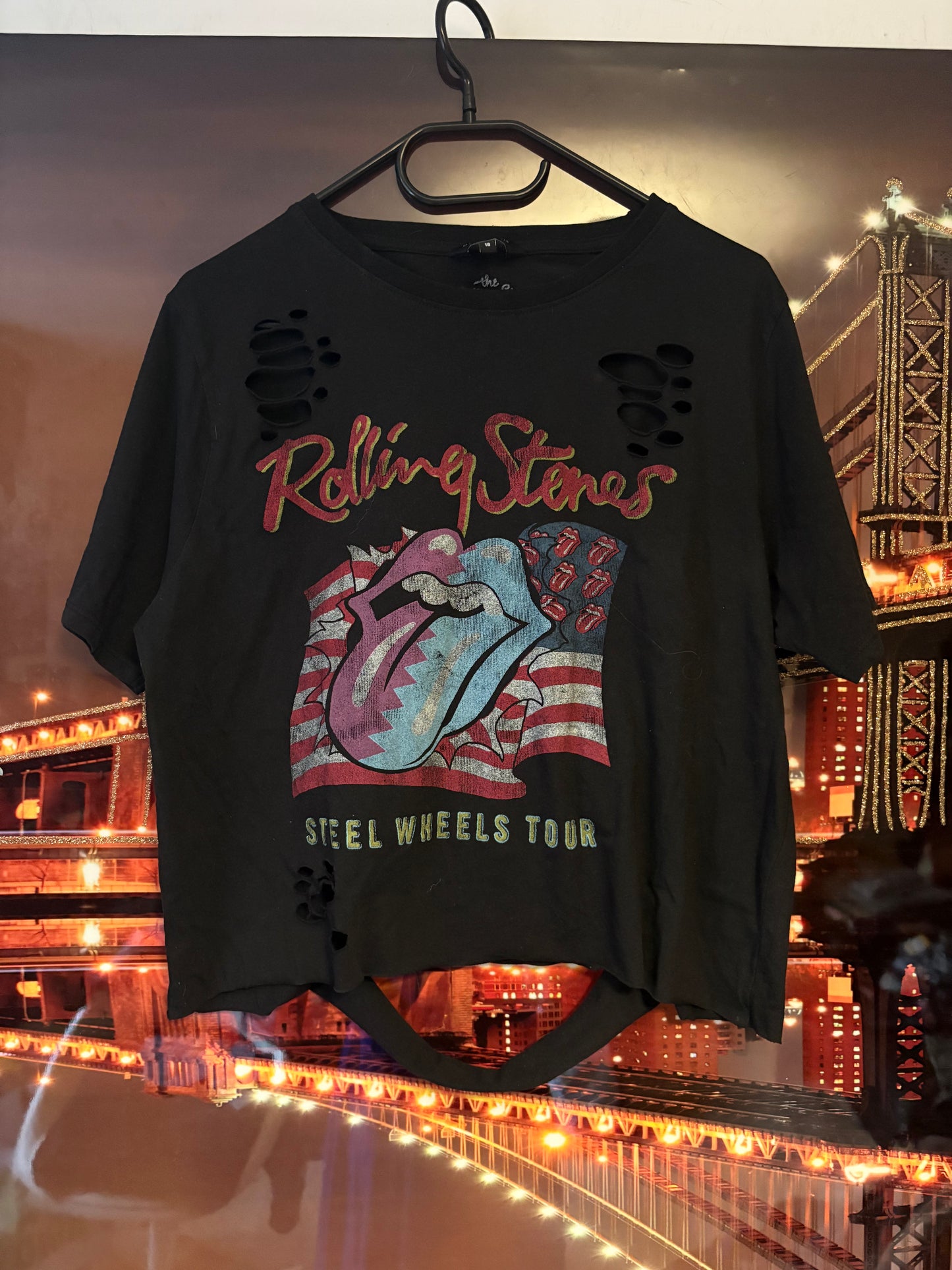 Rolling Stones cropped tee uk 18