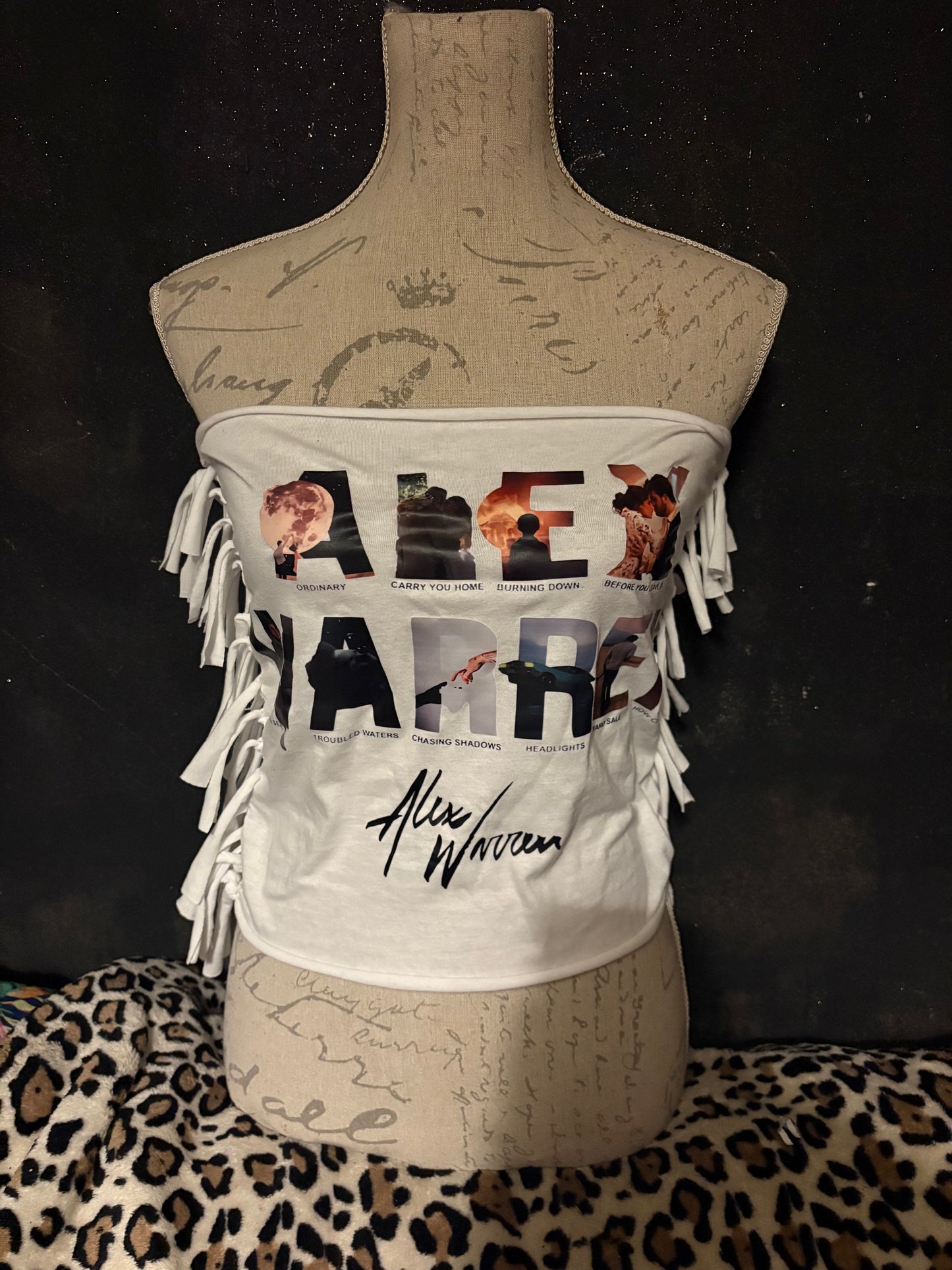 Alex warren 2 in 1 top and skirt small