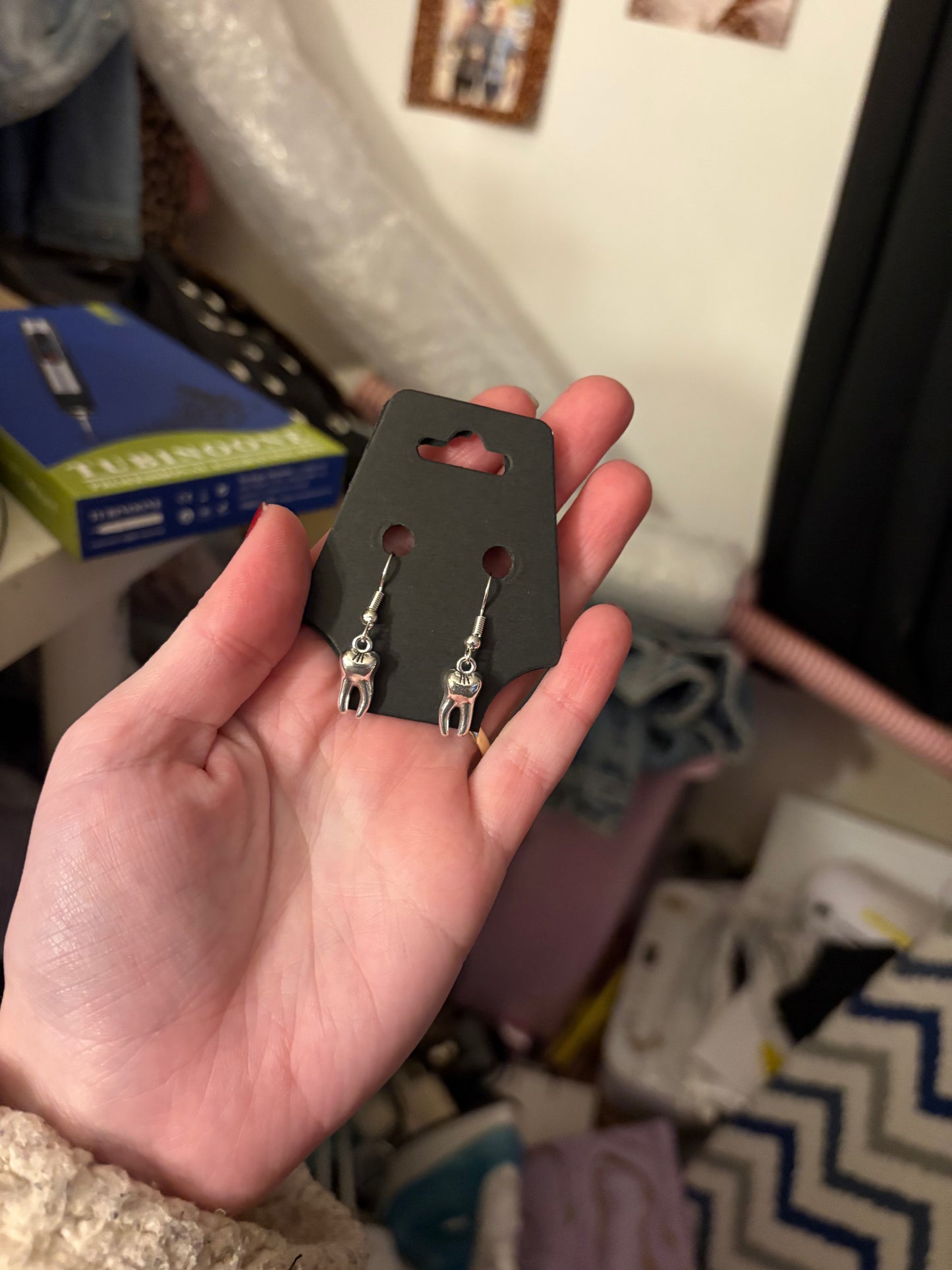 Teeth earrings