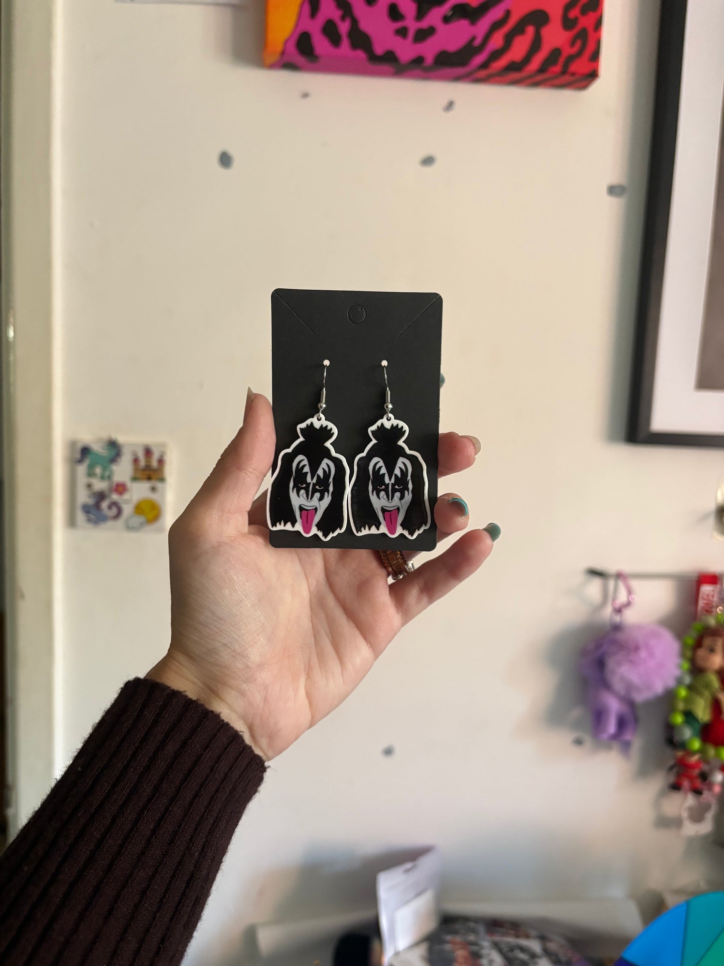 KISS earrings